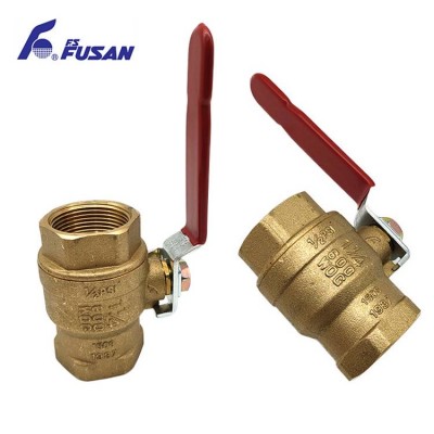 1/4 inch 1/2 inch 3/8 inch DN8 - DN100 China Factory High pressure Handle type ss Brass Gas Ball Valves Price