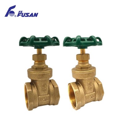 Simple flow path brass threaded gate valve 1 1/2,knife gate valve pn16