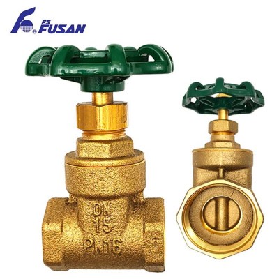 Fusan Brass Gate Valves Wholesale 1/2